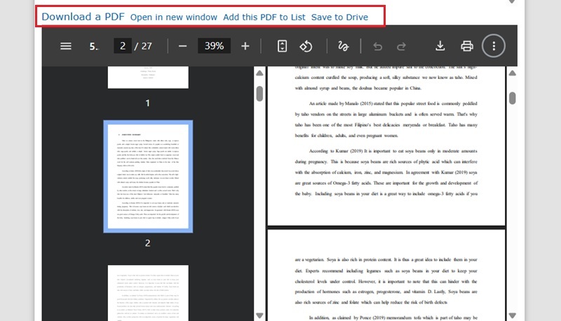 save pdf document
