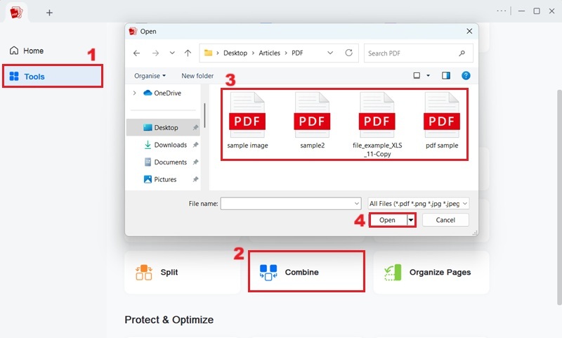 acepdf upload files