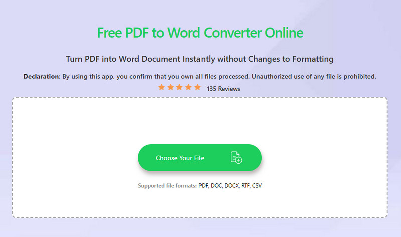 convert the read only pdf file to word document