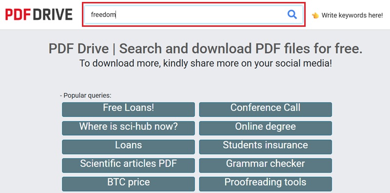 search ebooks