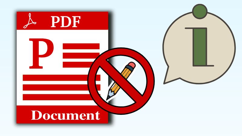 understanding read-only pdf file