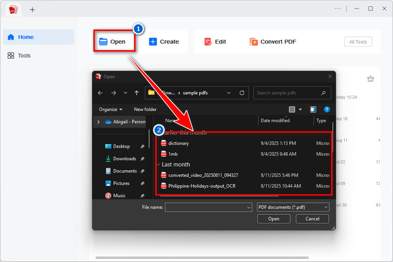 upload pdf file on acepdf