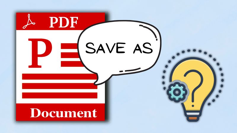 causes of save as pdf not working issue