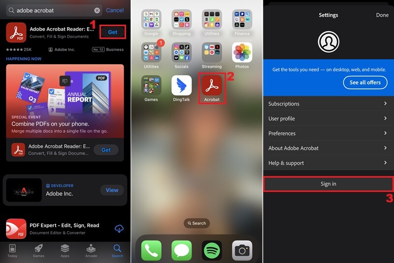 download adobe acrobat mobile