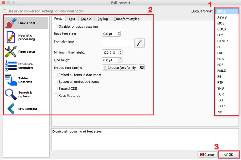 convert pdf to epub