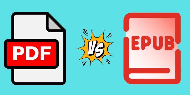 difference between pdf and epub