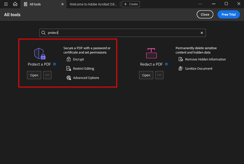 remove restrictions using adobe unlock feature
