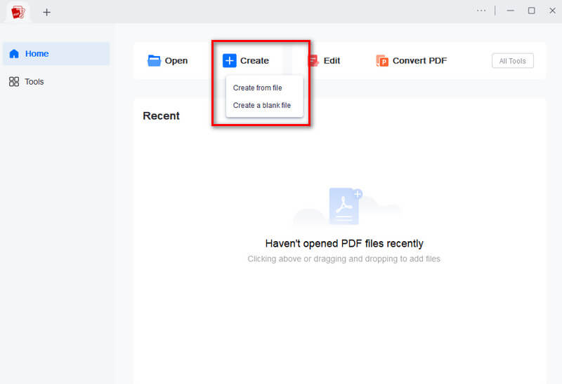 create a new document
