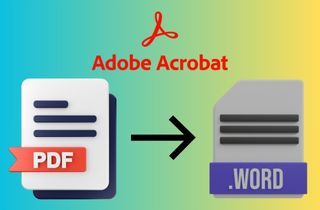 Detailed Walkthrough to Convert PDF to Word Adobe Acrobat