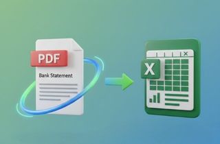 How to Convert Bank Statements to Excel Without Error